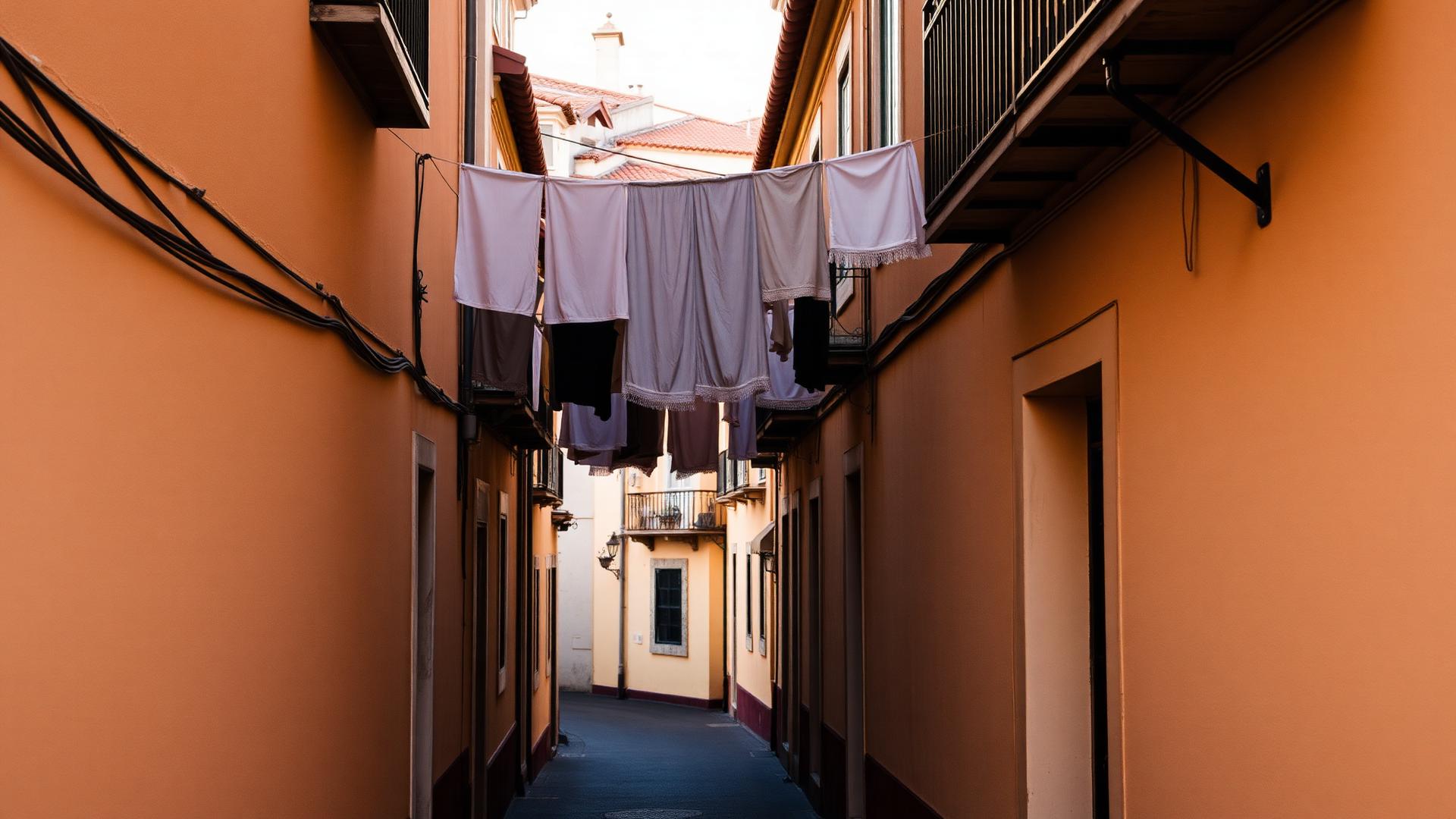 Quiet street in Lisbon